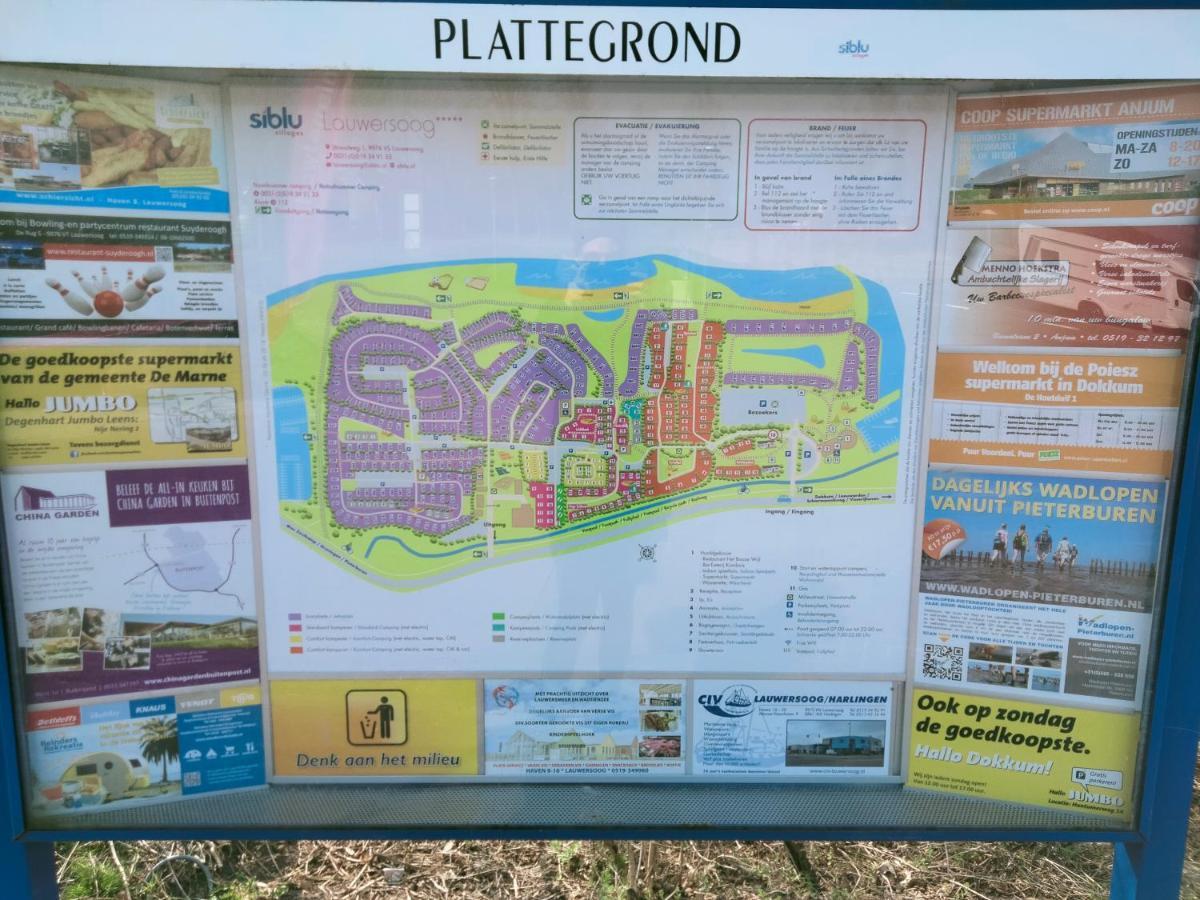 Bj Chalets - De Rug 1 - Vakantiepark Lauwersoog - Luxe Chalet Met Vaatwasser! Vroege Incheck! Εξωτερικό φωτογραφία
